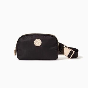 NWT Lilly Pulitzer Jeanie Belt Bag Black